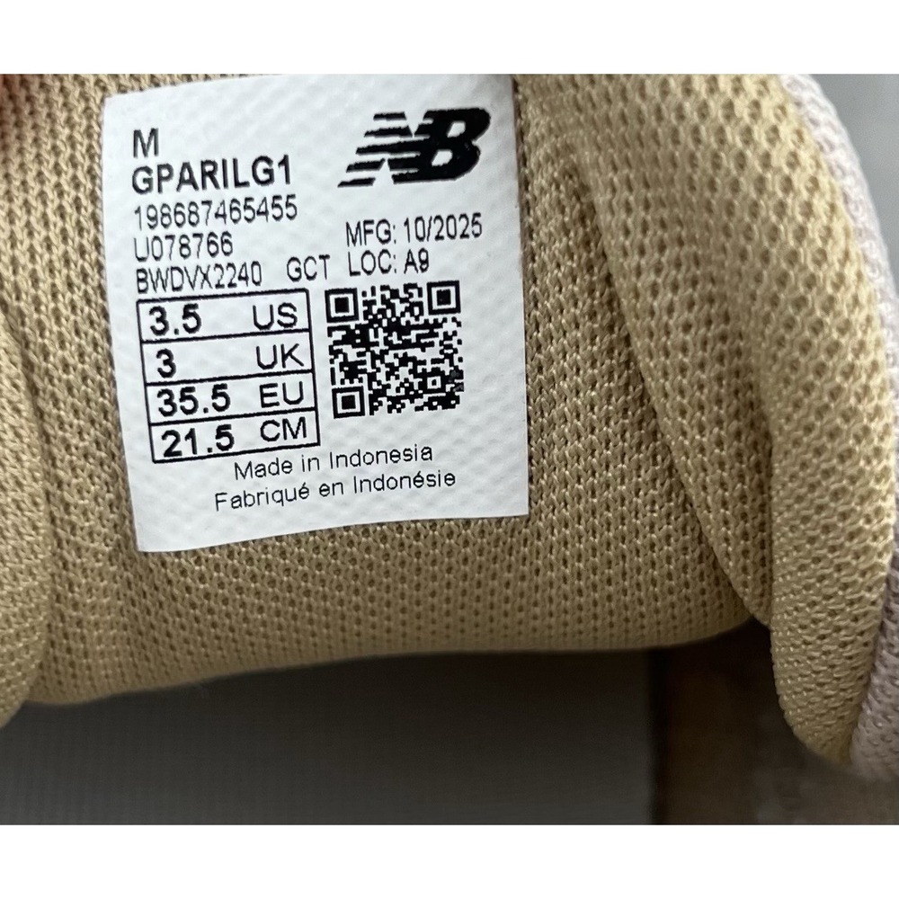 New Balance Fresh Foam Arishi v4 GPARILG1 Running Shoes Youth 3.5 Cream Tan - Picture 4 of 5